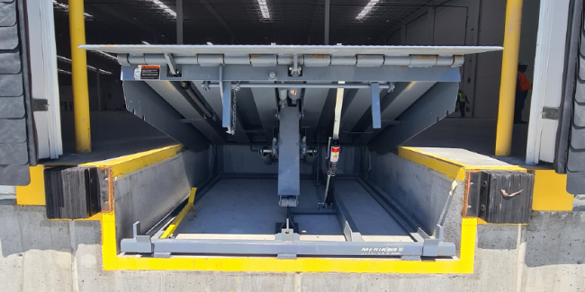 rampa niveladora mecánica